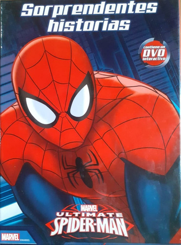 Libro Cuentos Sorprendentes Spiderman Hombre Araña 8vol + Cd