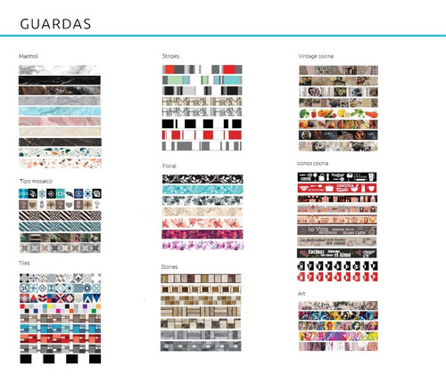 Imagen 4 de 8 de Guardas Simil Marmol