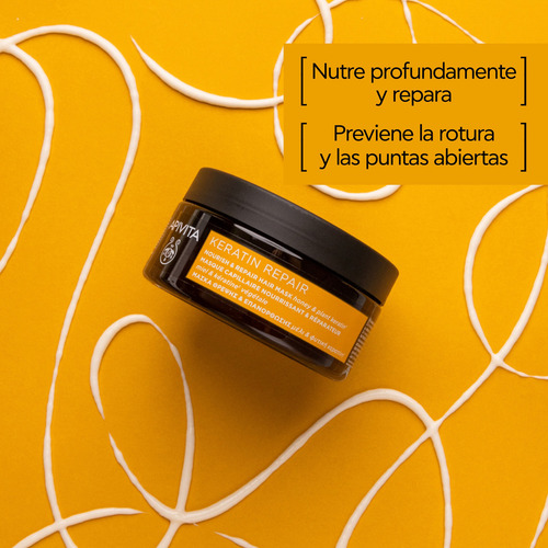 Mascarilla Capilar Nutritiva Y Reparadora 200ml Apivita