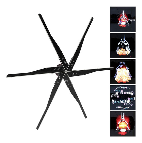 Holograma Projector Publicitario 3d Wifi 1532p 100cm Q100