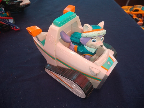 Vehiculo De Nieve Paw Patrol Everest Rescate Brillosa (Usado)