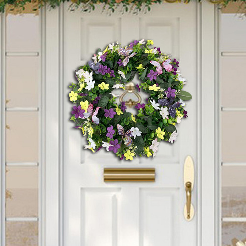 Corona De Eucalipto De Primavera, Guirnalda , Decoración De