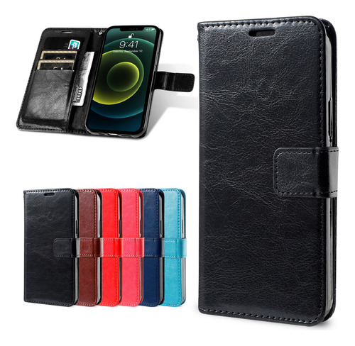 Funda Para Teléfono Oppo F27 5g/reno12fs 5g/12f 4/5 G Tipo Cartera De Piel Sintética Con Función De Soporte Para Tarjeta