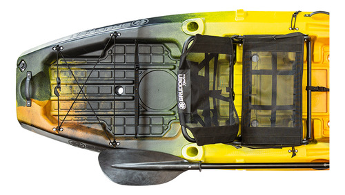 Caiaque Pesca Brudden Combat Fishing Remo E Cadeira - 210kg Cor Barcelos