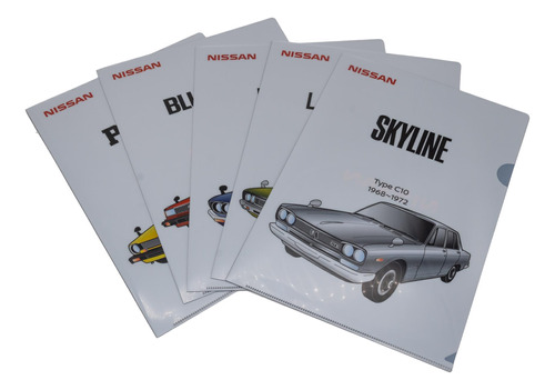 5 Folders De Colección, Imágenes De Autos Nissan