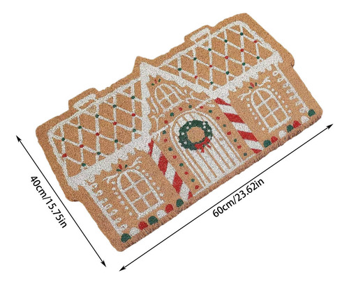Alfombra De Bienvenida En Forma De X Mat Door, Navidad, Pan