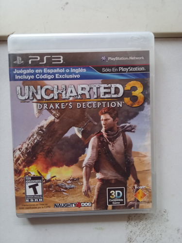 Uncharted 3 Drake's Deception Exclusive - Ps3 Fisico 