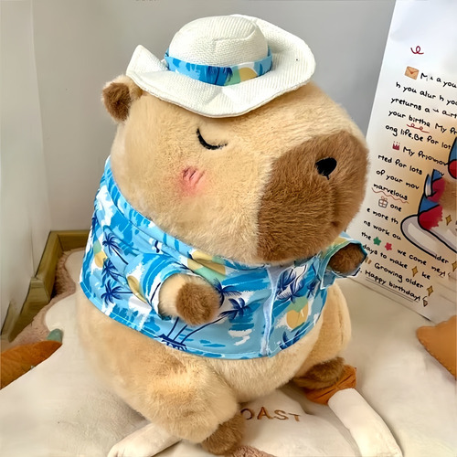* Juguete Infantil De Peluche Simulado De Carpincho Con