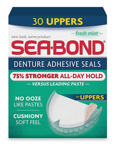 Imagen 1 de 3 de Sea Bond Adhesivo Para Dentadur