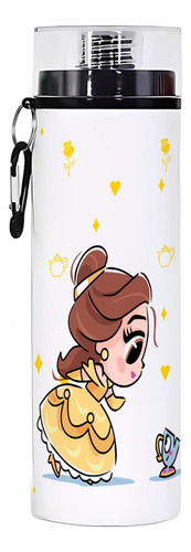 Termo Cilindro Princesas Botella 750ml Bella