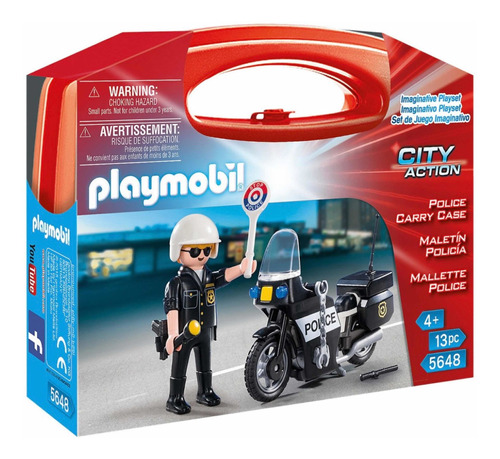 Playmobil Police Carry Case (maletin Policía) #5648
