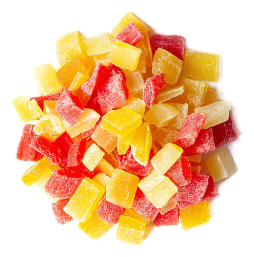 Mezcla De Frutas En Cubitos 453 Gramos Vegano A Granel