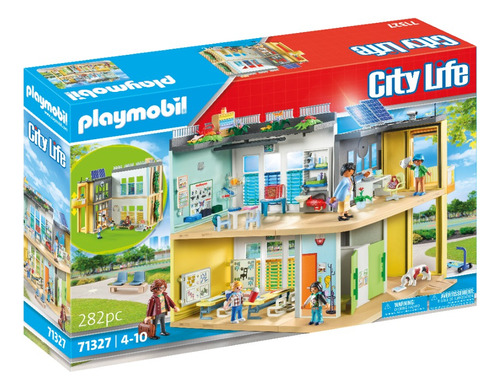 Playmobil City Colegio 71327 Cantidad De Piezas 282
