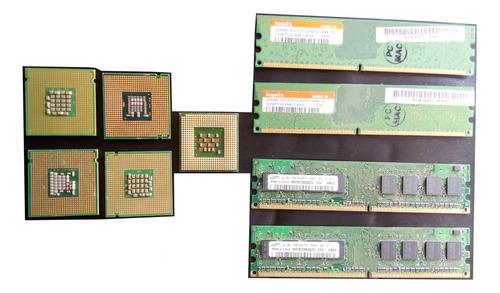 Lote Procesador Intel Memorias Ram