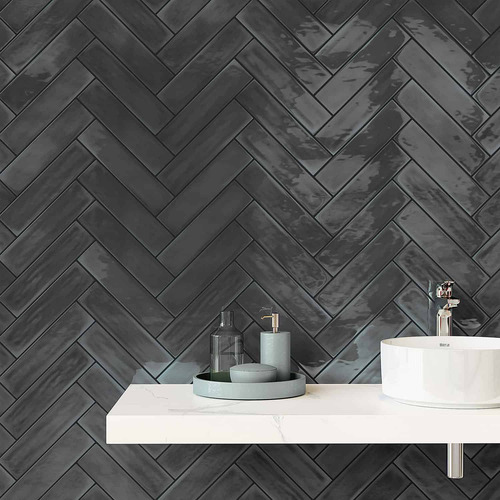 Ceramico Iceland Brillante 7,7x30,5 (i.a) - 2da Blanco