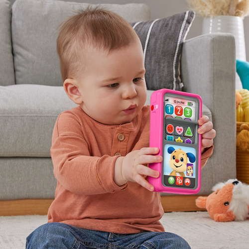 Fisher-price Juguete Smartphone Deluxe De Aprendizaje Rosa