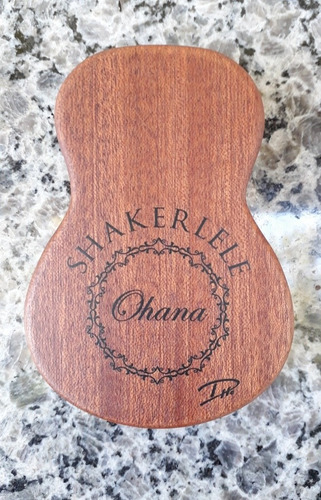 Shakerlele Em Mogno . Importador Autorizado Ohana.