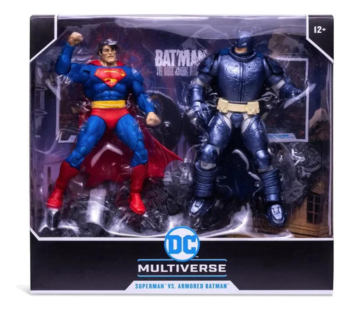 Figura Superman Vs Batman Mc Farlane 18 Cm