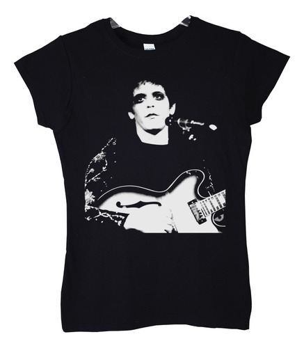 Polera Mujer Lou Reed Transformer Guitar Rock Abominatron