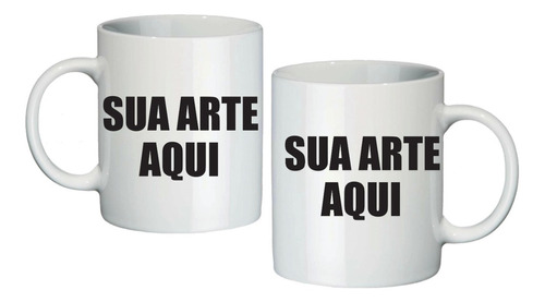 Caneca Personalizada Porcelana Cerâmica - Promoção