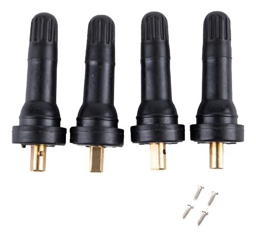 Jogo De Válvula Tpms Sensor Bico De Pneu Onix Prisma 4 Und