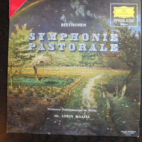 Vinilo Beethoven  Symphonie Pastorale Dir: Lorin Maazel