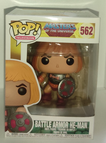 Funko Pop! Masters Of The Universe #562 Battle Armor He-man (Usado)