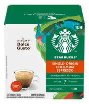 Comprar Capsulas Nescafé Dolce Gusto Starbucks Espresso Colômbia