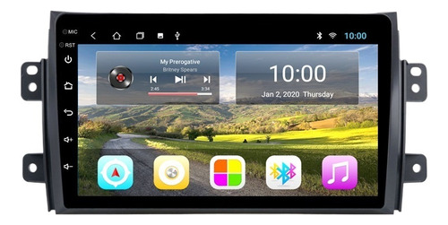 Autoestéreo 2+32g Carplay Cámara Para Suzuki Sx4 2006-2011