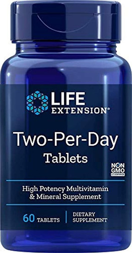 Life Extension Dos Por Día (suplemento Multivitaminas Y Mine