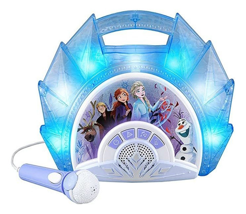 Estéreo Portátil De Frozen 2 Canta Conmigo Con Micrófono.