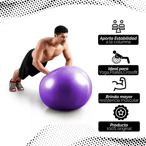 Balón de Pilates / Yoga de 65 cm – Recreo Fitness