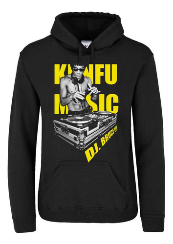 Sudadera Dj Bruce Lee Iron Man Con Gorro Unisex