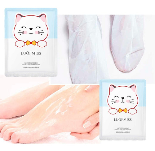 Exfoliante Pie Hidratante Nutritivo Aclarante Mascarilla 1pz