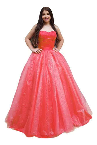 Vestido de debutante 2 cheap em 1 mercado livre