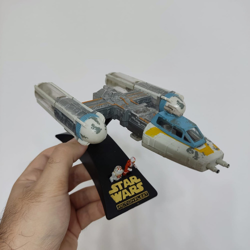 Star Wars Y-wing Action Fleet Galoob Nave Y Wing