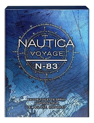 Nautica Voyage N-83 Eau De Toilette 100 Ml Original