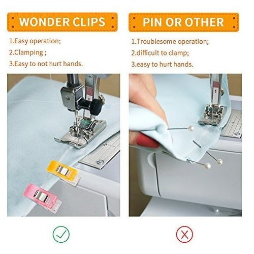 Pinzas De Coser Multiusos Mumcraft Con Caja De Hojalata, Tam