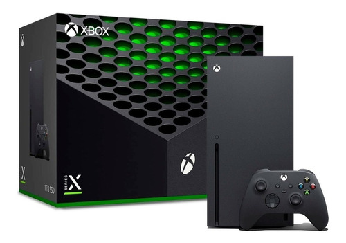 Microsoft Xbox Series X 1tb Standard Negro Carbon