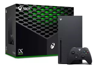Microsoft Xbox Series X 1tb Standard Negro Carbon