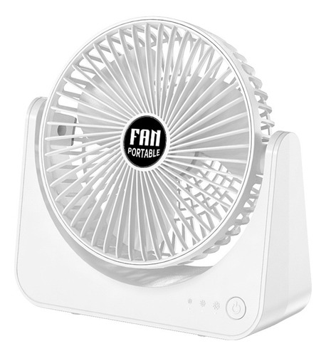 Ventilador Portátil Usb Recargable Ventilador De Escritorio
