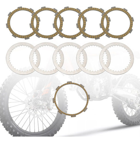 Kit De Discos De Embrague For 90132011000 Rc200 14-22