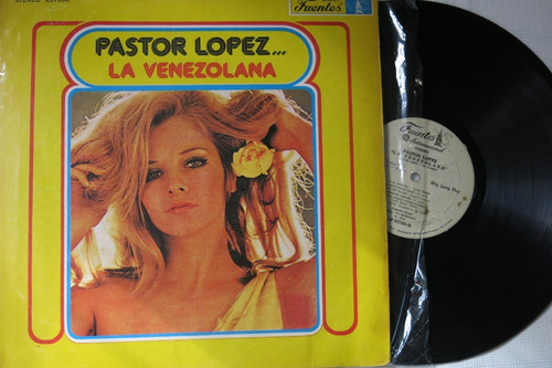 Vinyl Vinilo Lps Acetato Pastor Lopez La Venezolana Tropical