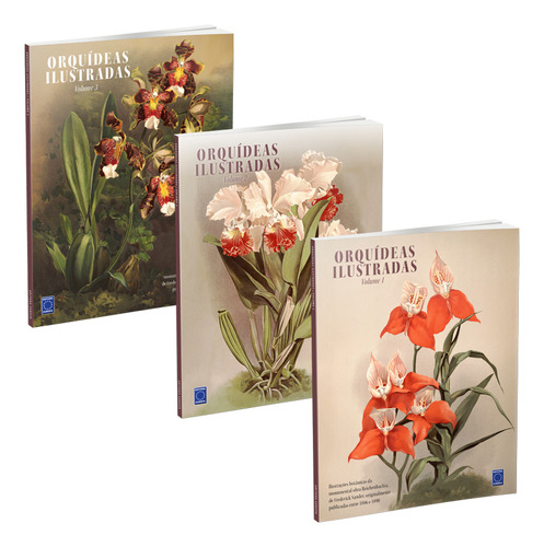 Orquídeas Ilustradas - 3 Livros, De Henry Frederick Sander., Vol. 1 Ao 3. Editorial Editora Europa, Capa Mole, Edição 1 Ao 3 Em Físico, 2023