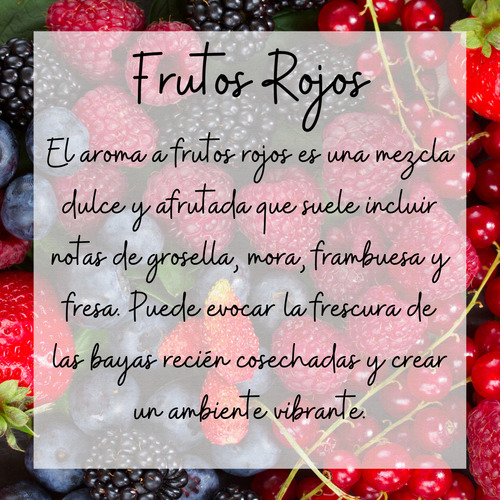 Esencia Para Difusor De Varillas Aroma Frutos Rojos 1 Galon