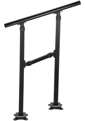 Vevor Barandal Pasamanos De Hierro Forjado 0-1 Pasos 67 Cm Color Negro