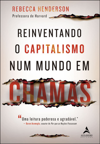 Livro Reinventando O Capitalismo Num Mundo Em Chamas