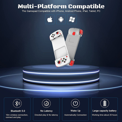 Controlador De Juegos Móvil Inalámbrico Bluetooth Stretch )
