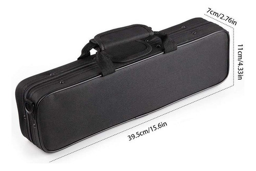 Bolsa De Transporte Para Flauta, Correa Ajustable,