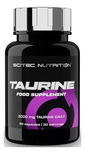 Taurina 1.000 Mg 90 Capsulas Scitec Nutrition Dietafitness